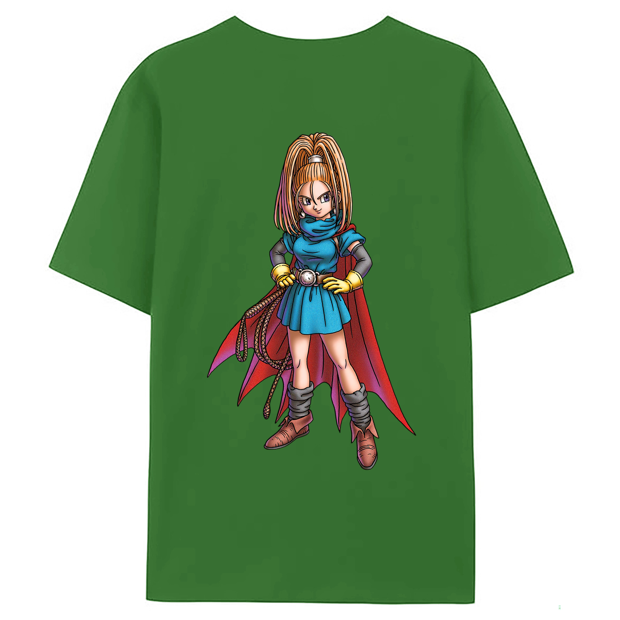 （画像用） ドラゴンクエスト Doragon Kuesuto Dragon Quest レディース半袖Tシャツ(バックプリント)